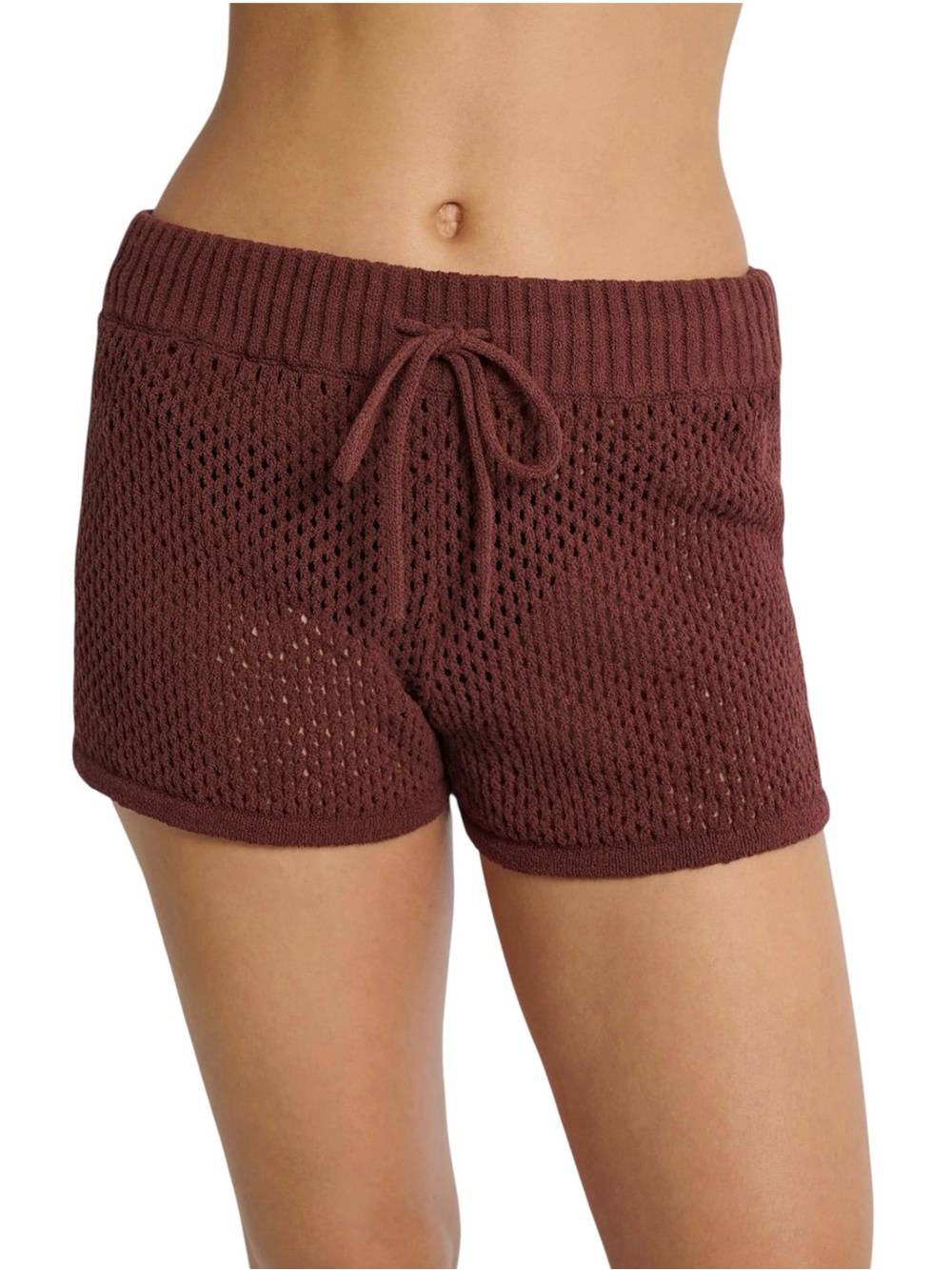 NWT Onia Drawstring Linen Sweater Shorts Size XS